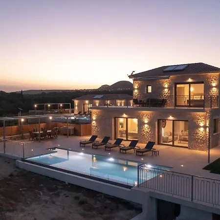 Brand New Kefalonia Stone - Trapezaki Tranquility 빌라 *