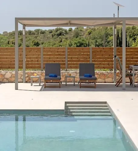 빌라 Brand New Kefalonia Stone - Trapezaki Tranquility