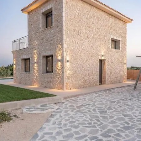 Brand New Kefalonia Stone - Trapezaki Tranquility Willa *