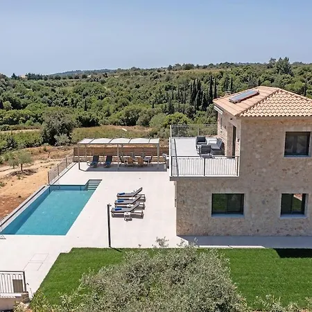 Brand New Kefalonia Stone - Trapezaki Tranquility Willa *