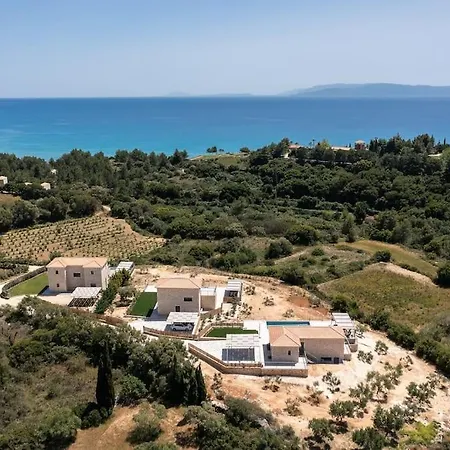 Vila Brand New Kefalonia Stone - Trapezaki Tranquility Trapezaki (Kefalonia)