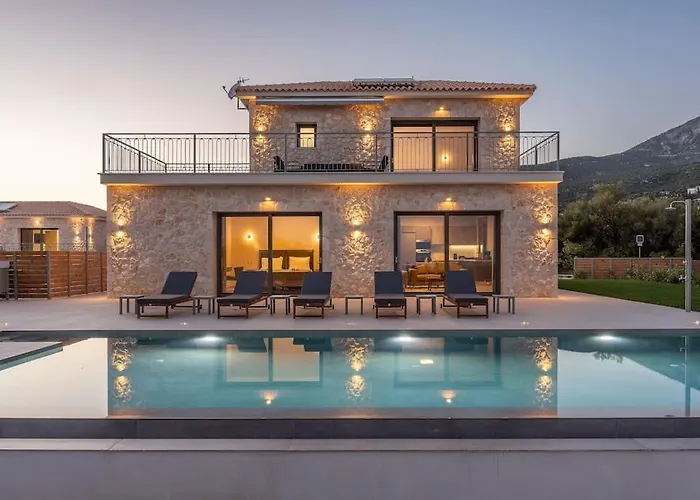 Brand New Kefalonia Stone - Trapezaki Tranquility فيلة
