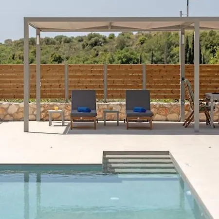 Villa Brand New Kefalonia Stone - Trapezaki Tranquility