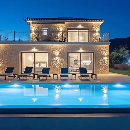 Villa Brand New Kefalonia Stone - Trapezaki Tranquility
